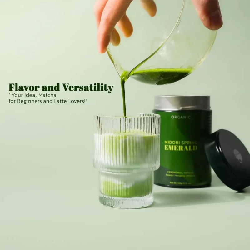 Midori Spring Matcha Ceremonial Orgánico Midori Spring 50 G