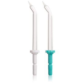 Pyle Classic High Pressure Jet Tips Replacement for Waterpik Dental Water Flossers and Other Brand Water Flosser Oral Irrigators, 2 Count (Pack of 1)
