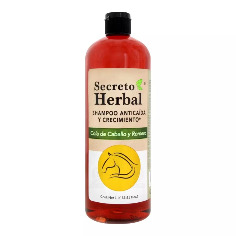 Secreto herbal Shampoo Secreto Herbal Anticaída y Crecimiento,1 l,FreeShipping BestPrize