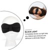 IWOWHERO 2Pcs Comfortable Blindfold Eye Masks Contoured Sleeping Eye Covers