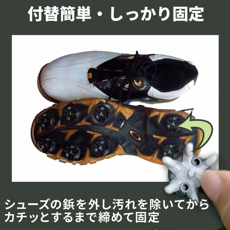 Felimoa Golf Soft Spikes Replacement Spikes Set of 28