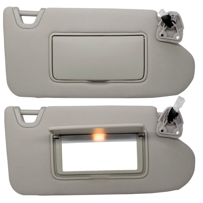 NHILES Driver/Left & Passenger/Right Sun Visor Compatible with Nissan Altima