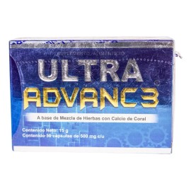 Ener green Ultra Advance Azul 30 Capsulas 500 Mg Ultra Advanc3 Sabor Sin Sabor