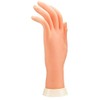 LASSUM Soft Plastic Mannequin Hand,Flexible Bendable Fake Hand Manicure Practice