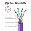 VCELINK CAT6 Tool-Free RJ45 Connector, No-Crimp Compact UTP Reusable Plug