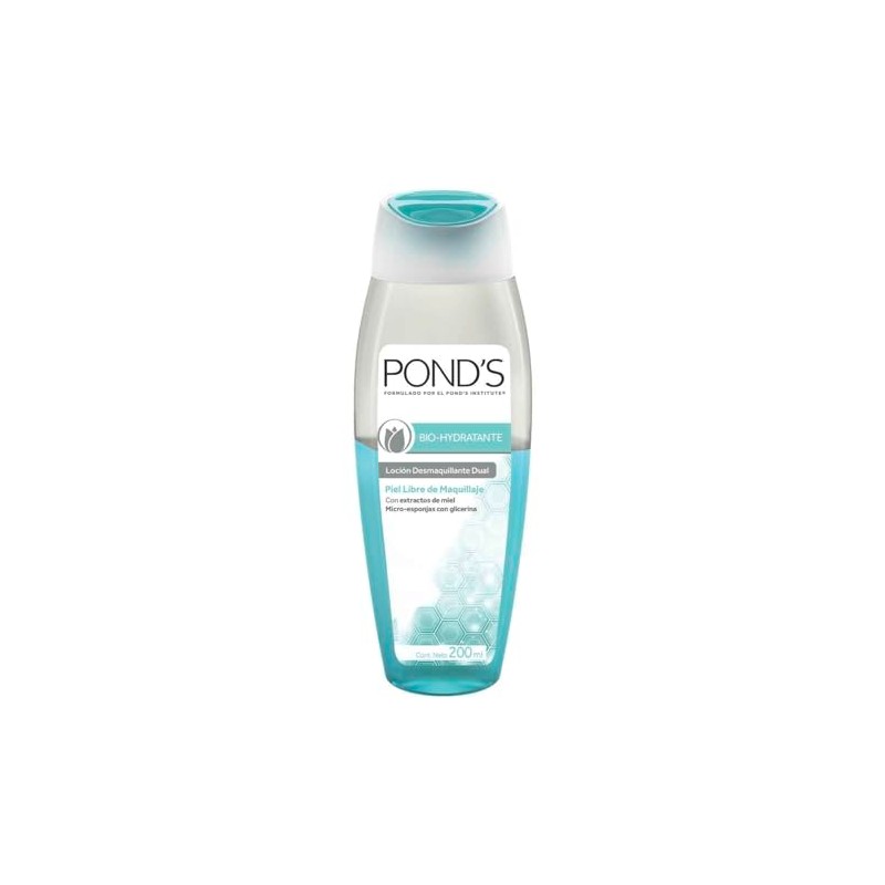 Loción Desmaquillante Dual Pond's Bio-Hydratante 200 ml