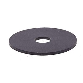 Prime-Line 9086105 Fender Washers, 3/8 in. X 1-1/2 in. OD, Black Neoprene (10 Pack)