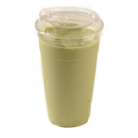 [100 PACK] 20 oz Cups | Iced Coffee Go Cups and Sip Through Lids | Cold Smoothie | Plastic Cups with Sip Through Lids | Clear Plastic Disposable Pet Cups | Ideal for Parfait, Juice, Soda, Party Cups