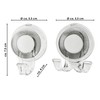 bremermann Ventosa Bathroom Range - Hooks Set of 2