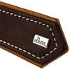 HUNTER Collar Tara Number 50 Juchten Leather, Dark Brown/Cognac