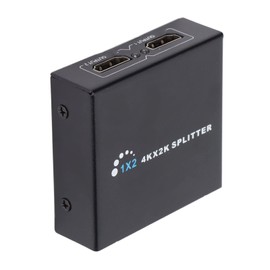 Bewinner HDMI Splitter 1 in 2 Out, 3840 x 2160 30FPS HDMI Extender, Dual HDMI Switch, HDMI Splitter Adapter for Monitors, LCD TVs, Computers (4K)