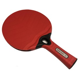 Sure Shot Matthew Syed Outdoor Table Tennis Bat, Red, One Size