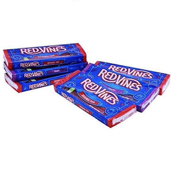 Red Vines Red Vines Licorice Variety Pack, Red and Grape