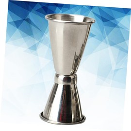 Ciieeo 4 Pcs Stainless Steel Double Head Measuring Cups Versatile Wine Measuring Device for Bartenders Includes Large and Small Cups Easy to Clean for Accurate Drink Preparation