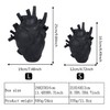 ecorative Heart Vase, Resin Vase Flower Pot - Anatomical Heart