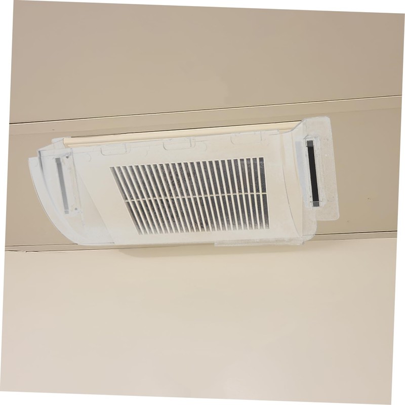 LALAFINA 2pcs Adjustable Magnetic Floor Register Air Deflector Vent Extender