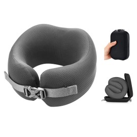 EASYNAP Pocket Air Travel Pillow Memory Foam New Formula Big Neck Size Basic
