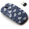 2.4G Wireless Mouse with Cute Pattern Design for All Laptops