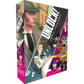 Unlock! Heroic adventure – Asmodee – Board Game – Escape Game – Cooperative Game