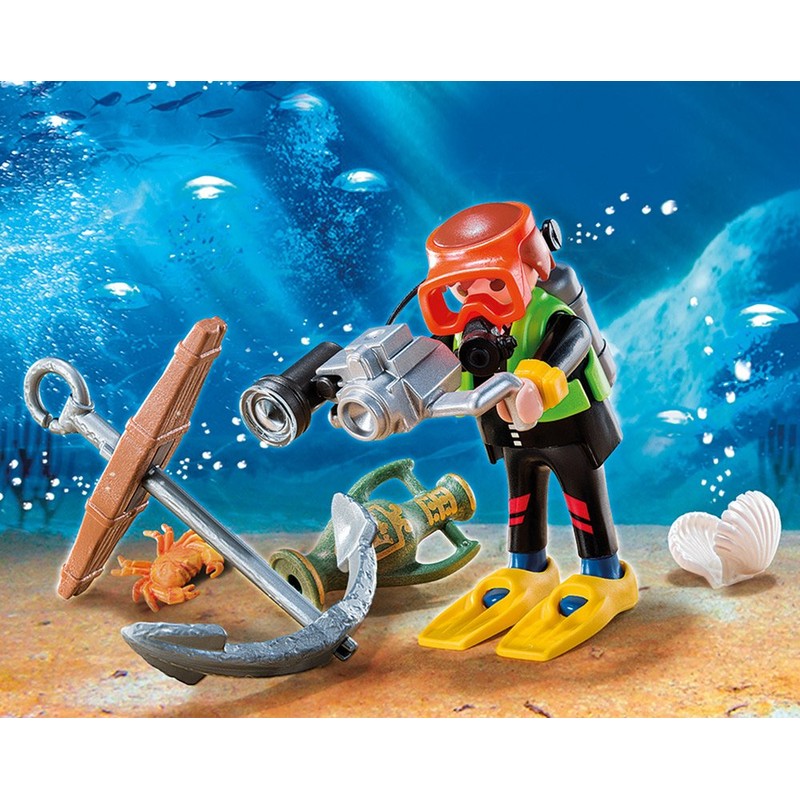 Playmobil Specials Plus Treasure Diver Figures