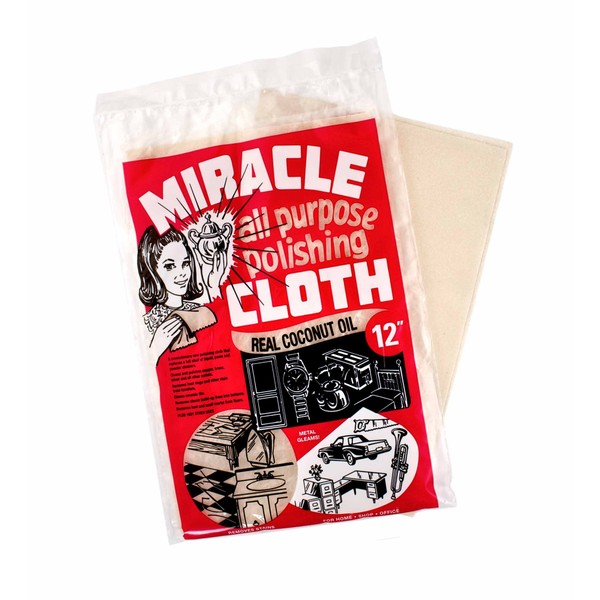 Miracle All Purpose Polishing Cloth, 12" Largest Size Available