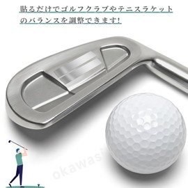 OKAWASI Golf Lead Tape 30g Thin Golf Maintenance Equipment Counterweight Lead Tape Weight Adjustment Care Protective Product