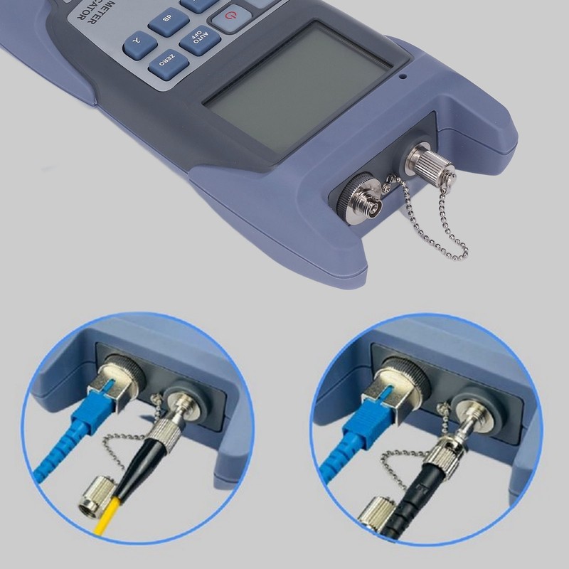 Fiber Optic Cable Tester Integrated High Accuracy 7 Wavelengths Anti