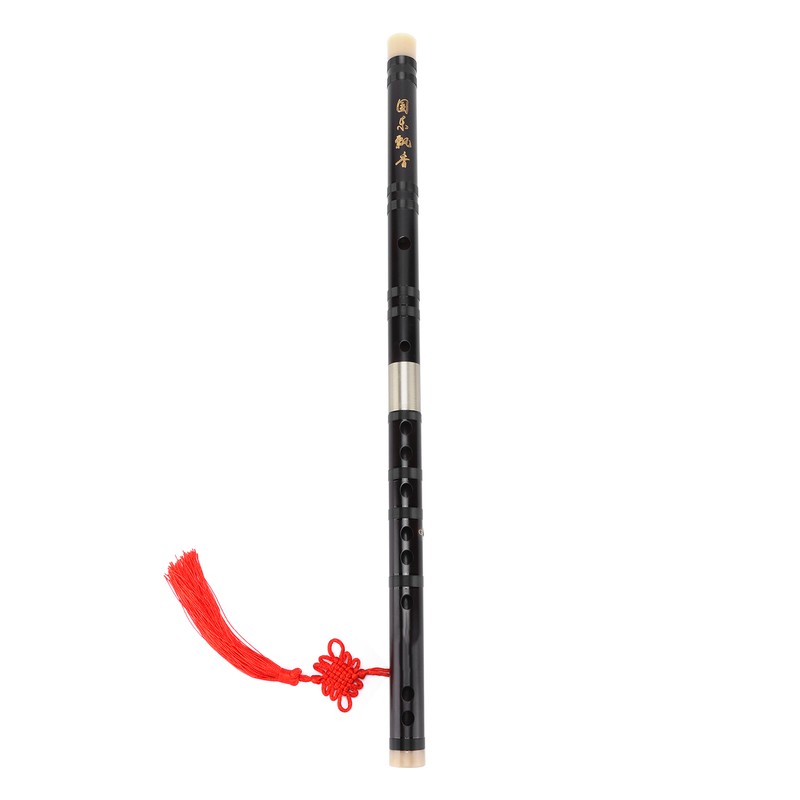 Flute Traditional Handmade Chinese Instrument ReddishBrown Dizi for Music Lover(G
