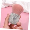 Brocha Retráctil Rosa con Cabeza de Champiñón para Maquillaje y