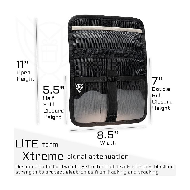 Xtreme Sight Line ~ AQUA RT Large Water-Proof Faraday Backpack/Small