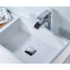 MissMin Square pop up drain without overflow chrome for risen