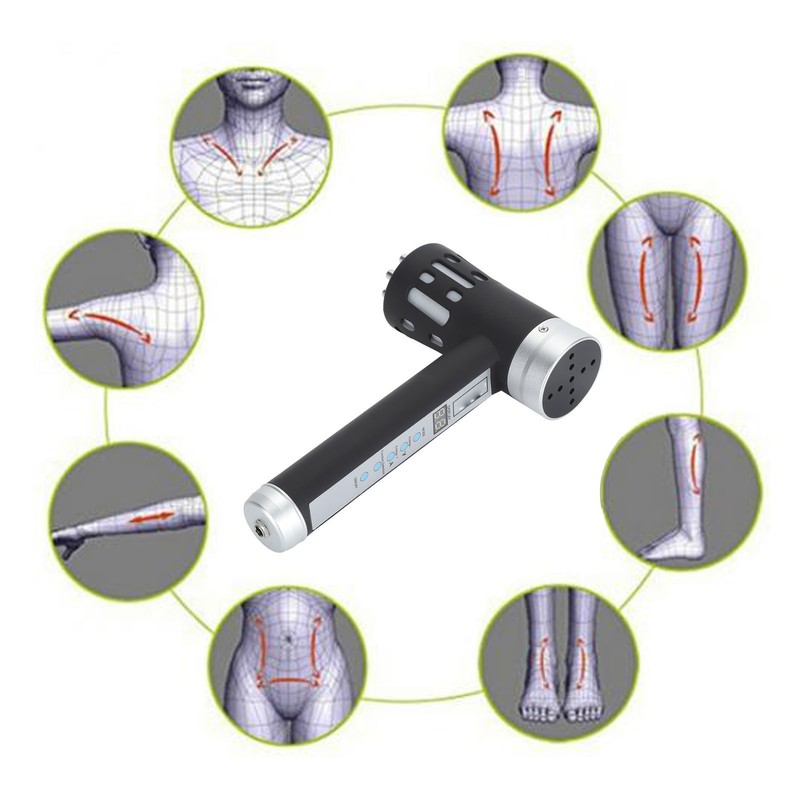 3 in 1 650nm Electric Body Massage Hammer Relieve Stress