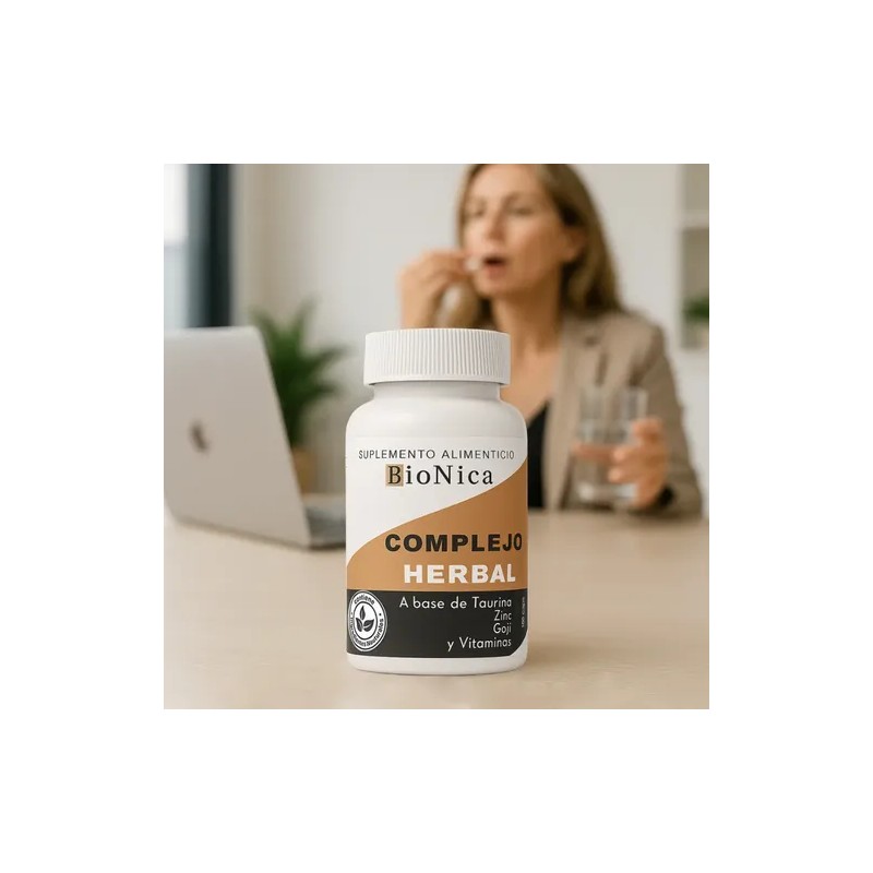 Biónica Suplemento En Cápsula Con Complejo Herbal 100 Cáps