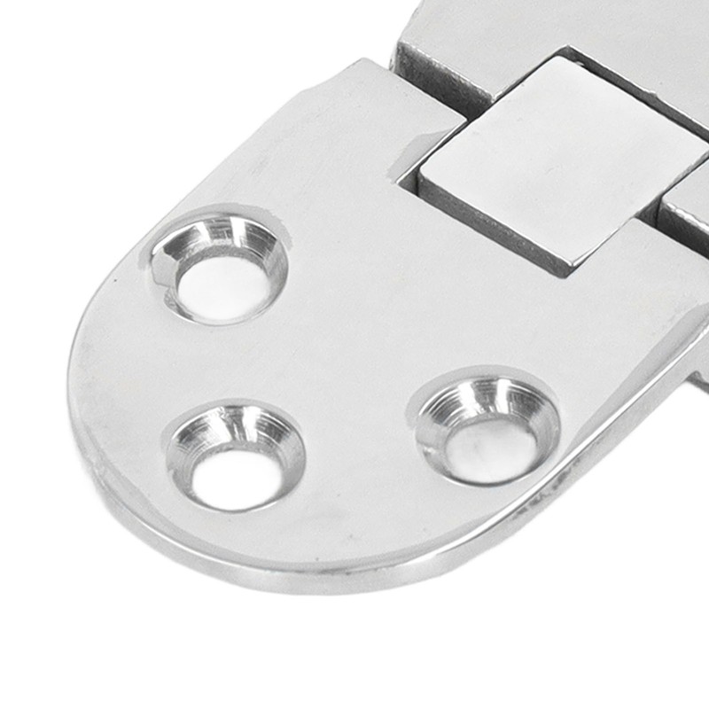 4PCS Door Hinge with Mounting Holes 316 Stainless Steel Hinge
