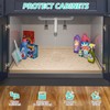 SIKADEER 31" x 19" Under Sink Mat Waterproof, Silicone Mat