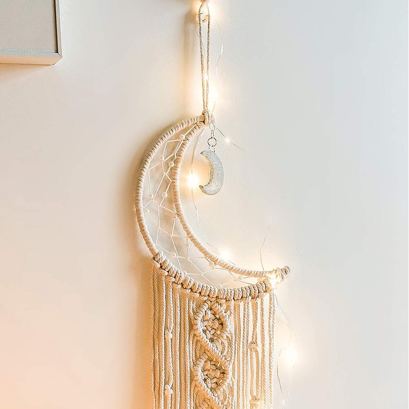 Hand Woven Tapestry Owl Wall Decor Hand Woven Macrame Nordic