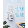 US to UK Ireland Travel Plug Adapter 2 Pack, VINTAR