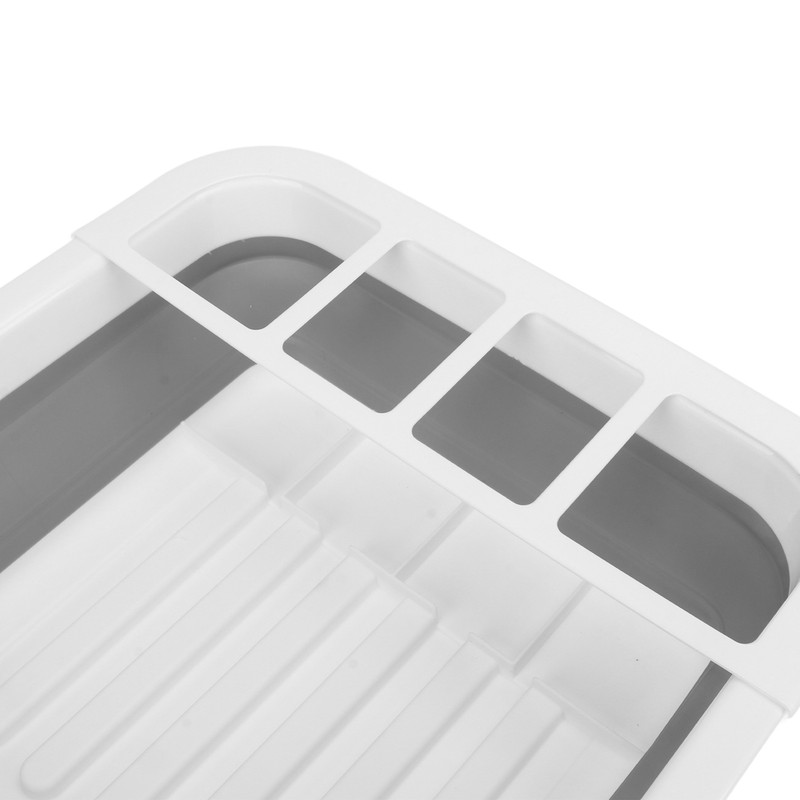 Collapsible Dish Drying Rack Space Saving Foldable Portable Dinnerware Drainer