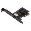 PCIe Network Card 10/100/1000/2500Mbps Gold Plated Pin Aluminium Alloy Gigabit