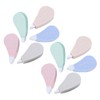 Gatuida 10Pcs Portable Correction Tape Set for School Students Compact
