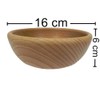 Wooden Decorative Fruit and nut Bowl – Rustic Style Natural