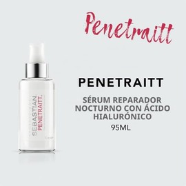 Penetraitt Overnight Repairing Serum by Sebastian for Unisex - 3.2 oz Serum