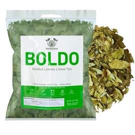 Herbalista - Boldo Herbal Tea 4 oz (113g) - Peumus Boldus | Wildcrafted Loose Leaf Herbal Tea | Natural Mexican Herb for 30+ Cups | Premium Quality Wild Harvested Boldua Boldus Boldo Herb