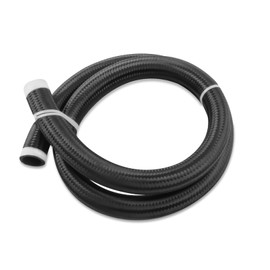 maXpeedingrods 20AN Hose Fuel Line, 20AN Transmission Cooler Line Nylon Braided CPE Rubber Oil Cooling Line, 20AN-5FT Oil Cooling Line