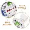 WHAMVOX High Precision Refrigerator Thermometer Freezer Temperature Gauge Hygrometer Easy