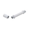 KUMGROT Straight Pipe Lamp Stem Kit with Connector 2.36"/60mm Finish