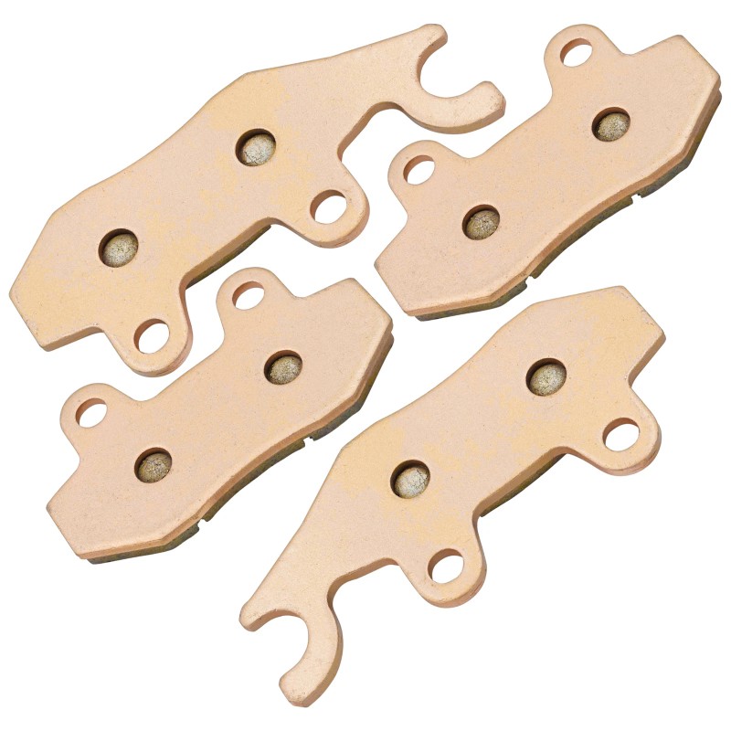 Caltric Front Right & Left Brake Pads For Kawasaki Mule