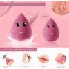 DUAIU - Set de 4 esponjas de maquillaje para difuminar