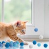 GEEHUA Pack of 30 Cat Toy Ball, 3 cm Soft