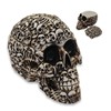 Gothic Skull Storage Box - Decorative Ossuary Design with Hidden